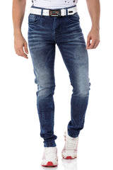CD806 Jeans Straight Fit para Hombre
