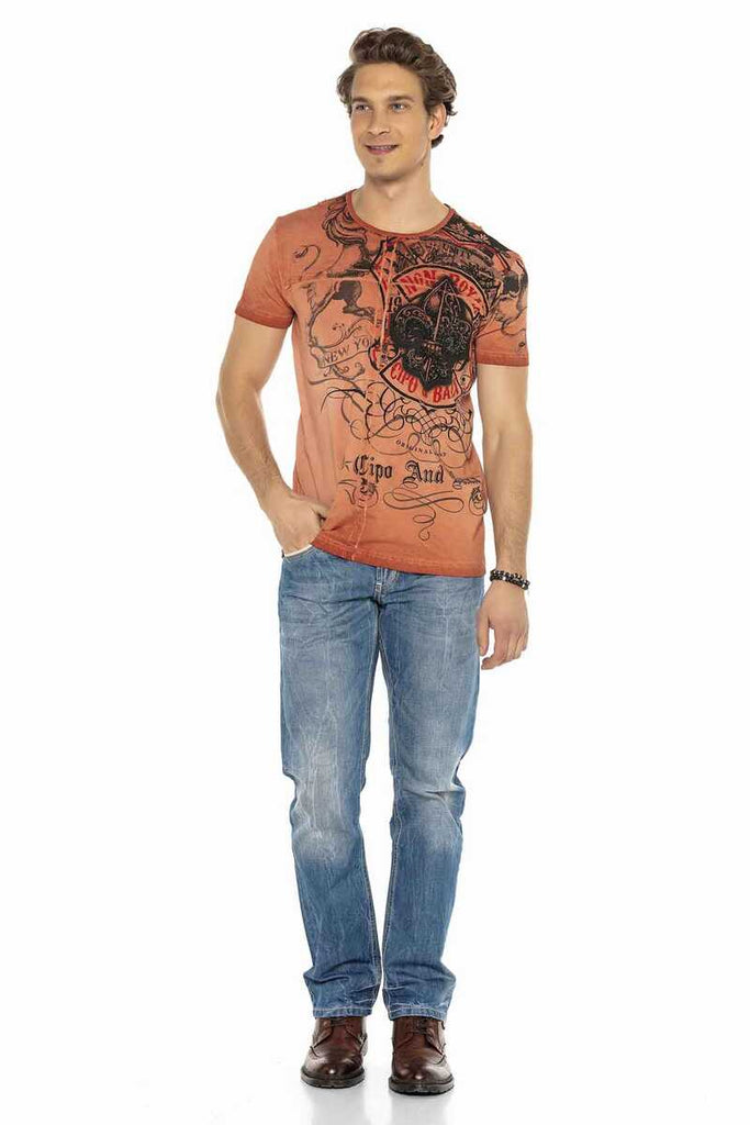 C-0595 STANDARD Herren Jeans STRAIGHT FIT - Cipo and Baxx