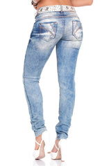 CBW-0347A Standard Damen Jeans - Cipo and Baxx - D_slim_Skinny - Damen -