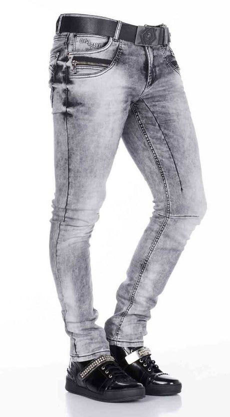 CD111 Herren bequeme Jeans mit auffälliger Waschung - Cipo and Baxx - Herren - Herren Jeans -