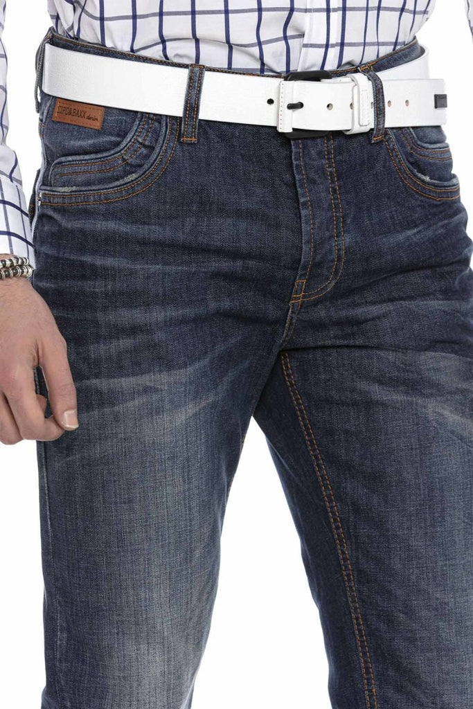 CD186A Herren bequeme Jeans im klassischen Style in Straight Fit - Cipo and Baxx