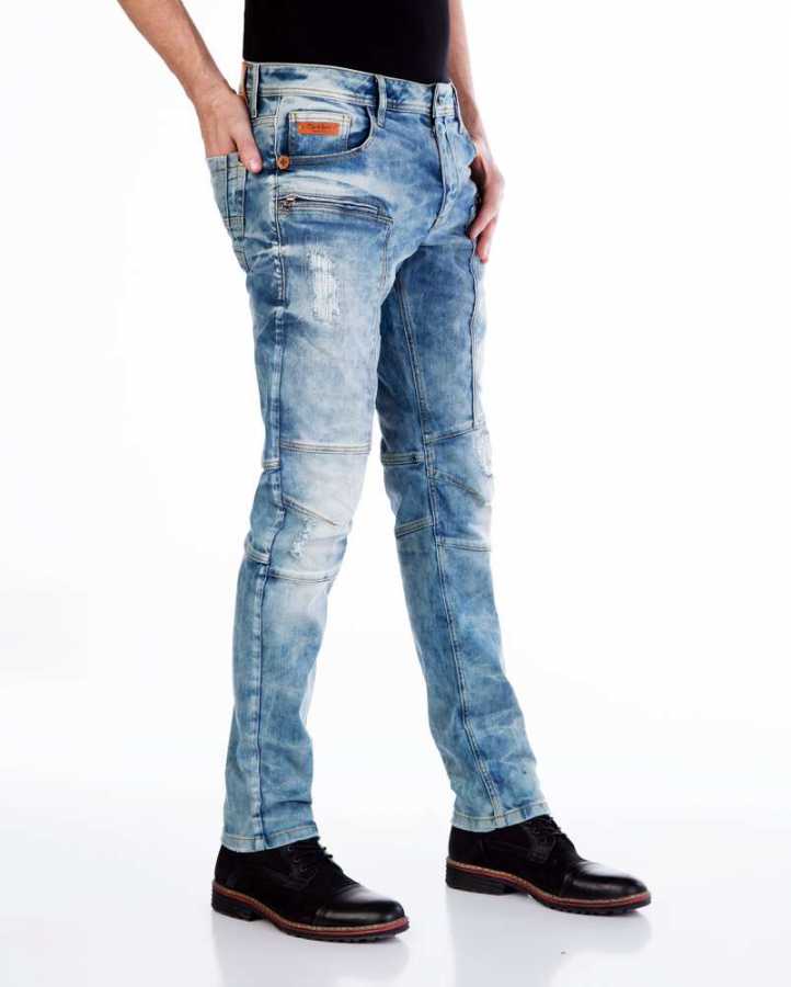 CD226 Herren Straight-Jeans mit trendigen Ziernähten - Cipo and Baxx - Herren - Herren Jeans -