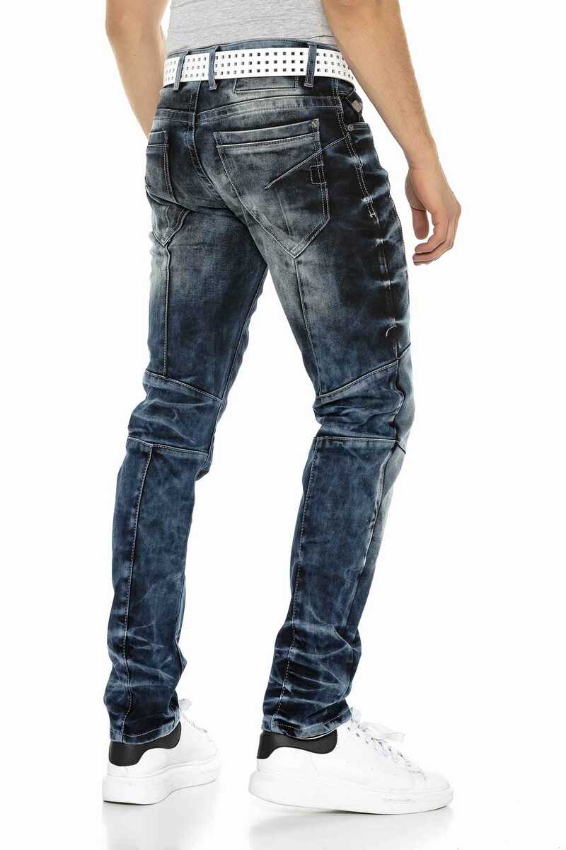 CD286 Herren bequeme Jeans mit cooler Waschung und Ziernähten - Cipo and Baxx - Herren Jeans - Letzte Chance! -