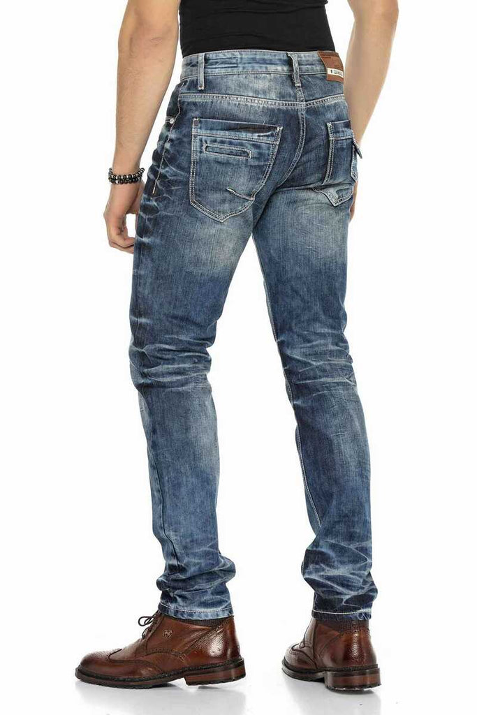 CD328 Herren bequeme Jeans in Regular Fit - Cipo and Baxx