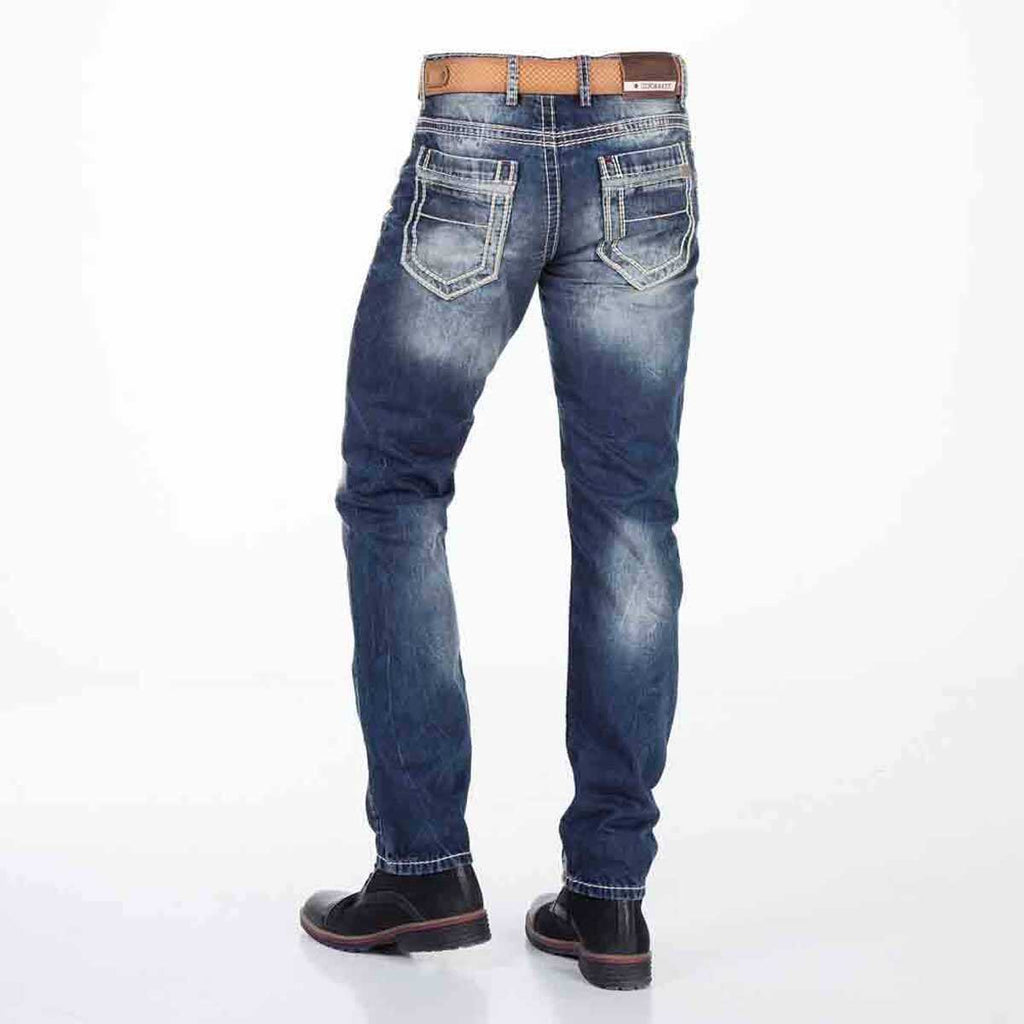 CD329 Herren bequeme Jeans mit toller Waschung - Cipo and Baxx
