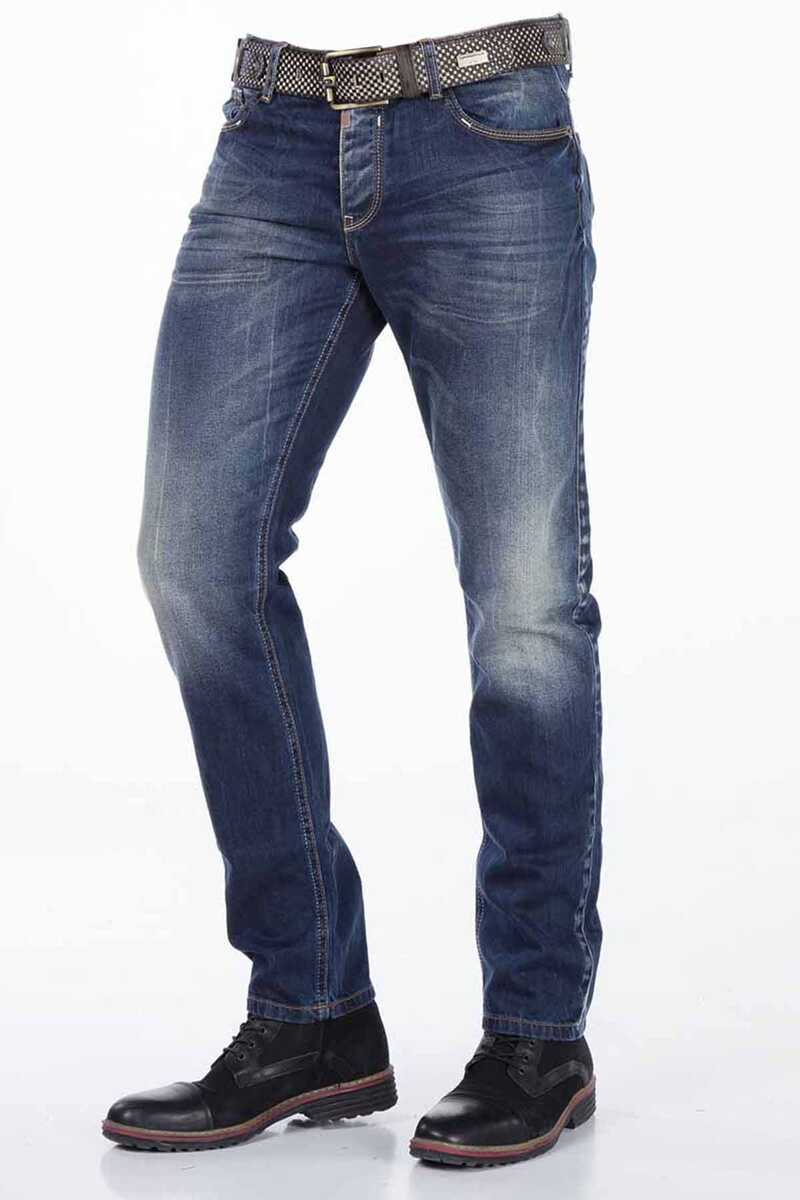 CD331 Herren bequeme Jeans mit dezenter Waschung Straight Fit - Cipo and Baxx - Herren Jeans - Letzte Chance! -