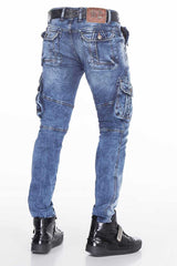CD383 Herren Straight-Jeans mit trendigen Ziernähten - Cipo and Baxx - Herren Jeans - Letzte Chance! -