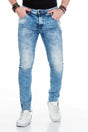 CD445 Herren Slim-Fit-Jeans im Slim Fit-Schnitt - Cipo and Baxx - Herren Jeans - Letzte Chance! -