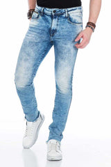 CD445 Herren Slim-Fit-Jeans im Slim Fit-Schnitt - Cipo and Baxx - Herren Jeans - Letzte Chance! -