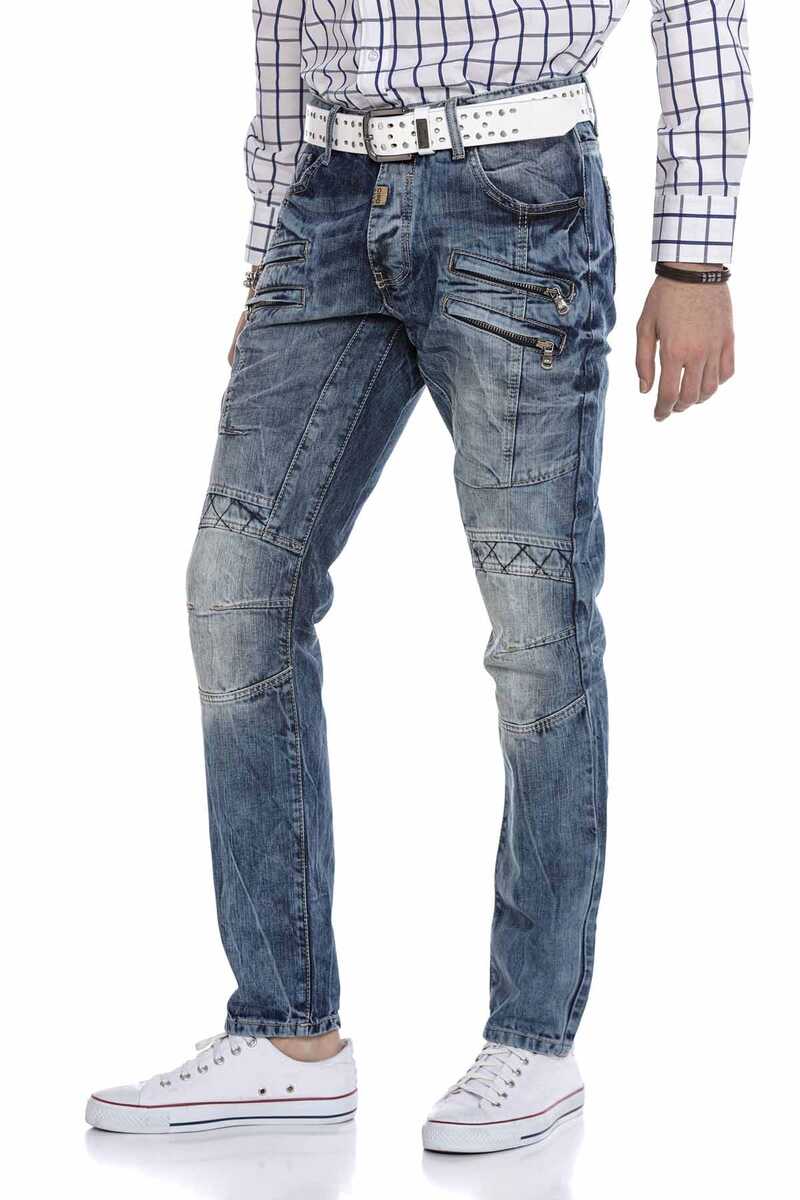 CD510 Herren bequeme Jeans mit markanten Ziernähten - Cipo and Baxx - Herren Jeans - Letzte Chance! -
