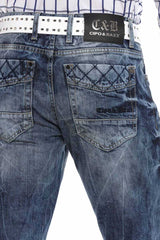 CD510 Herren bequeme Jeans mit markanten Ziernähten - Cipo and Baxx - Herren Jeans - Letzte Chance! -