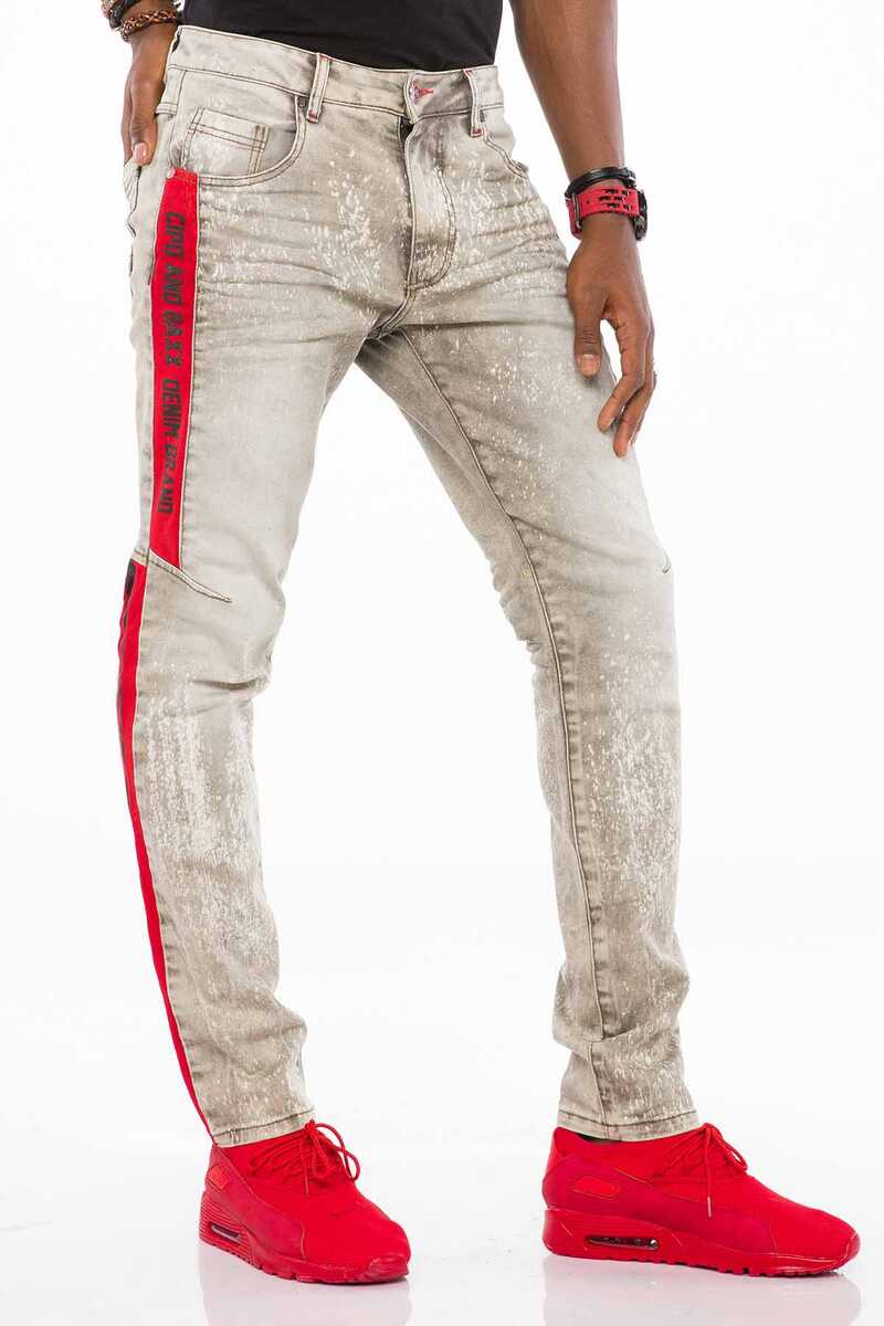 CD524 GREY JEANS HOMME