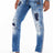 CD528 Herren bequeme Jeans mit angesagten Ziernähten - Cipo and Baxx - Herren Jeans - Letzte Chance! -
