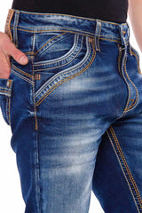 CD530 Herren bequeme Jeans mit dezenten Ziernähten - Cipo and Baxx - Herren Jeans - Letzte Chance! -
