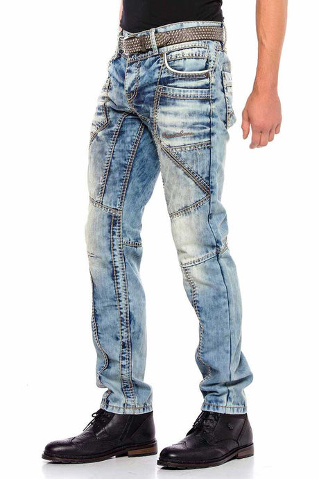 CD535 Herren bequeme Jeans mit modernen Ziernähten - Cipo and Baxx - Herren Jeans - Letzte Chance! -