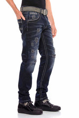 CD539 Herren bequeme Jeans mit lässigen Destroyed-Elementen - Cipo and Baxx - Herren Jeans - Letzte Chance! -
