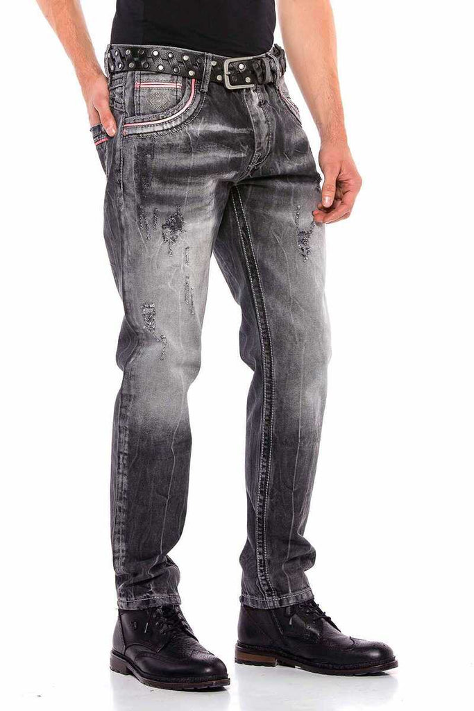 CD545 Herren Jeans mit zerrissenen Taschendetails - Cipo and Baxx