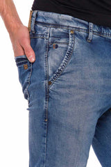 CD554 Herren bequeme Jeans im Regular Fit - Cipo and Baxx - Herren Jeans - Letzte Chance! -