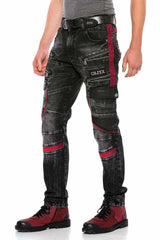 CD561 Herren Straight Fit-Jeans mit auffälligen Elementen - Cipo and Baxx - Herren - Herren Jeans -