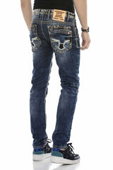 CD593 Herren bequeme Jeans mit breiten Ziernähten - Cipo and Baxx - Herren Jeans - Letzte Chance! -