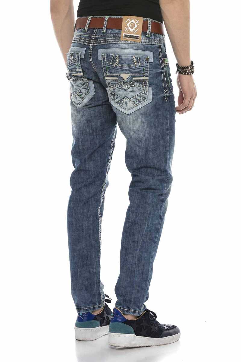 CD597 Herren bequeme Jeans mit auffälligen Ziernähten - Cipo and Baxx - Herren Jeans - Letzte Chance! -