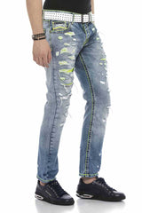 CD605 Herren bequeme Jeans im angesagten Destroyed-Look - Cipo and Baxx - Herren Jeans - Letzte Chance! -