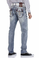 CD612 Herren Straight Fit-Jeans in modischem Design - Cipo and Baxx - Herren Jeans - Letzte Chance! -