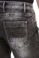 CD713 Herren Straight Fit-Jeans im modischem Destroyed-Look - Cipo and Baxx - Herren Jeans - Letzte Chance! -