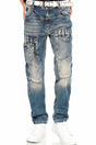 CDK114 BLUE JUNGEN JEANS REGULAR FIT - Cipo and Baxx - Kinder - Kinder Jeans -