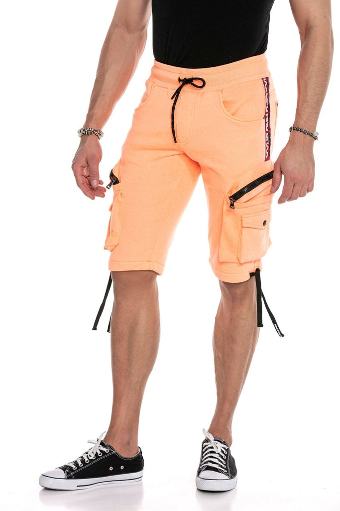 CK225 Herren Capri Shorts in sportlichem Look - Cipo and Baxx
