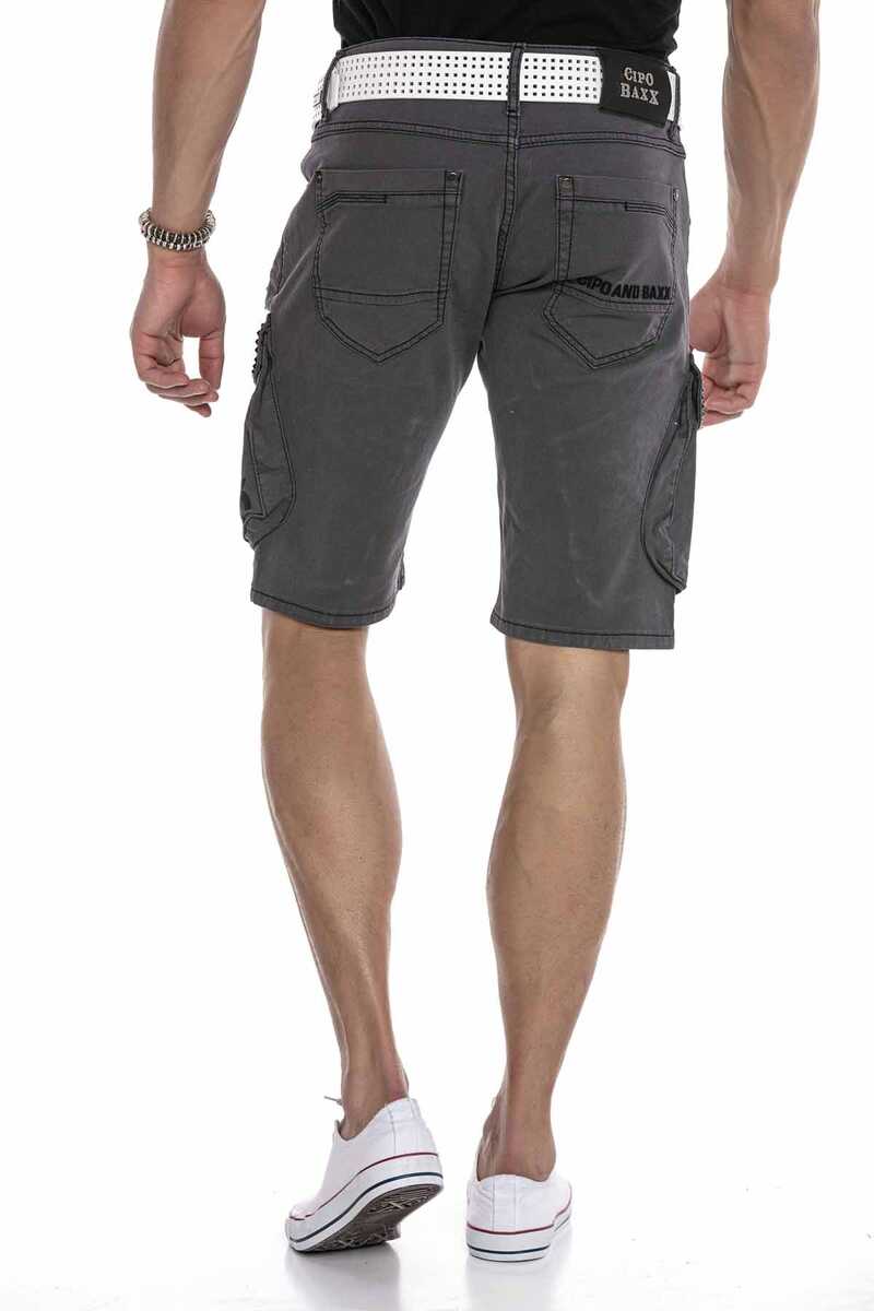 CK235 Herren Shorts mit vielen Taschen - Cipo and Baxx - Herren Capri - jeanscapri -
