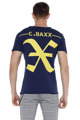 CT524 Herren T-Shirt im Relaxed-Fit - Cipo and Baxx - Herren - Herren T-SHIRT -