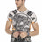 CT544 Herren T-Shirt mit stylischem Allover-Print - Cipo and Baxx - biker - Herren -