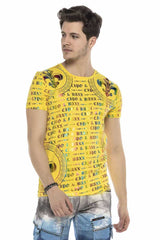 CT547 Herren T-Shirt mit coolem Hologrammlogoprint - Cipo and Baxx - color - Herren -
