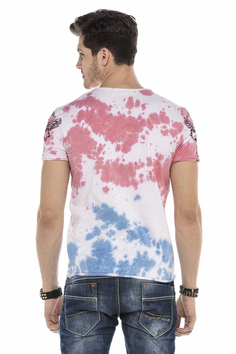 CT558 Herren T-Shirt im lässigen Batik-Look - Cipo and Baxx - color - Herren -