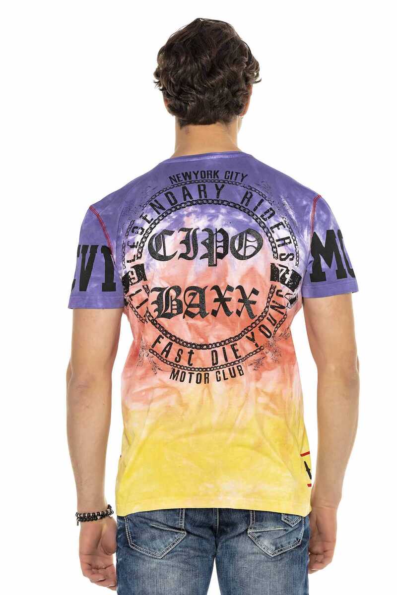 CT580 Herren T-Shirt in auffälligem Design - Cipo and Baxx - color - Herren -