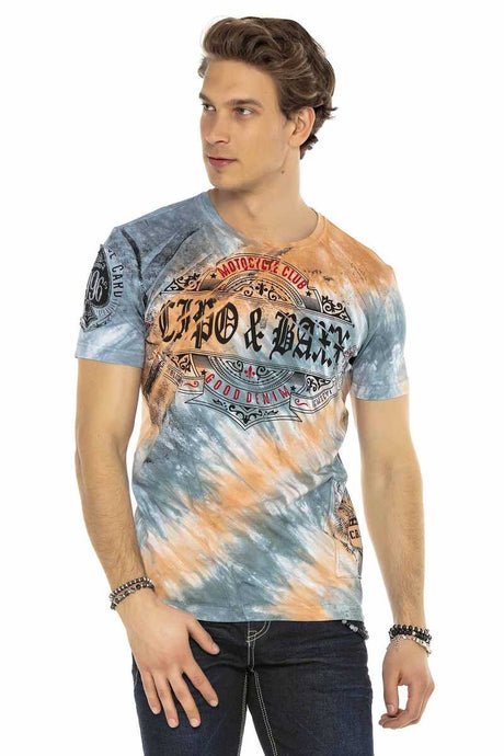 CT584 Herren T-Shirt mit coolem Aufdruck - Cipo and Baxx - color - Herren -