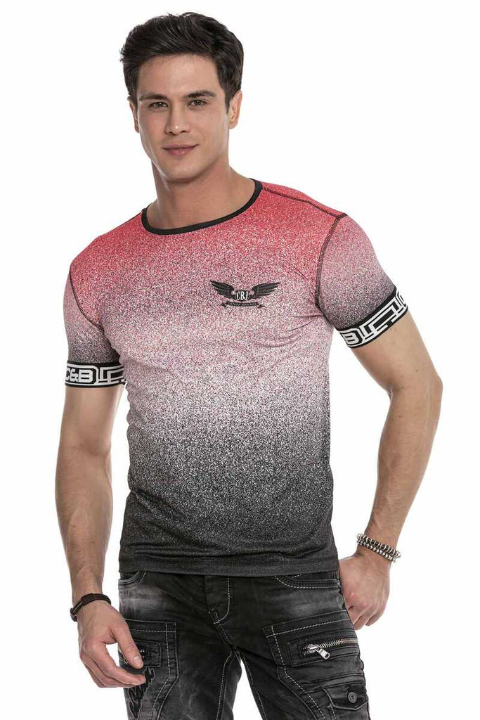 CT625 Herren T-Shirt mit coolem Farbverlauf - Cipo and Baxx