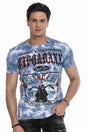 CT629 Herren T-Shirt mit coolem Aufdruck - Cipo and Baxx - best - color -