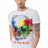 CT672 Herren T-Shirt mit farbenfrohem Totenkopf-Print - Cipo and Baxx - color - Damen -