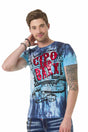 CT686 Herren T-Shirt mit coolen Prints - Cipo and Baxx - Damen - Herren T-SHIRT -
