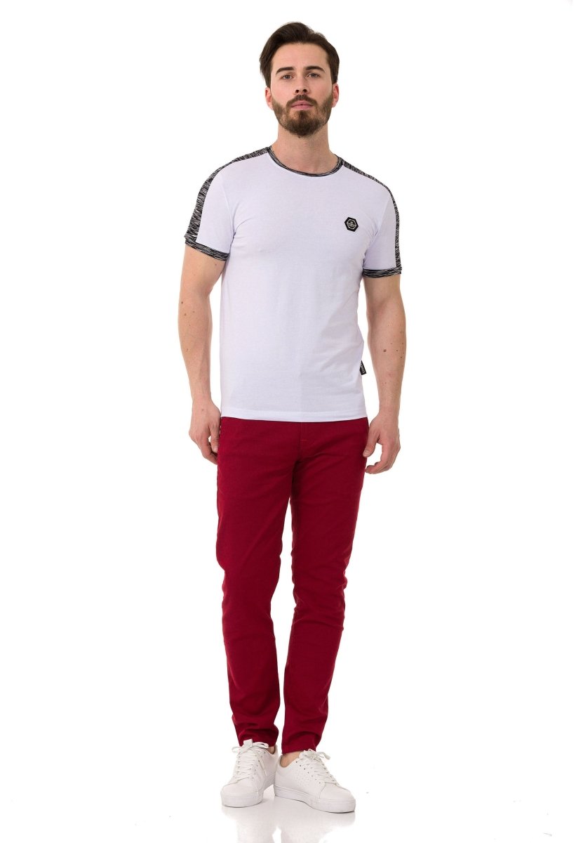 CT739 Herren T-Shirt im sportlichen Design - Cipo and Baxx - Herren T-SHIRT - standard -