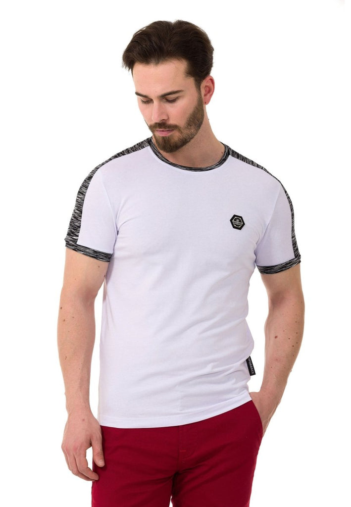 CT739 Herren T-Shirt im sportlichen Design - Cipo and Baxx