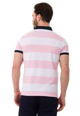 CT741 Herren Poloshirt mit mehrfarbigem Streifen-Design - Cipo and Baxx - Herren T-SHIRT - T-Shirt -