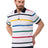 CT749 Herren T-Shirt mit modischem Streifenmuster - Cipo and Baxx - color - Herren -