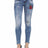 WD312 Damen Slim-Fit-Jeans mit stylischen Stickdetails in Skinny Fit - Cipo and Baxx - D_slim_Skinny - Damen -