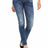 WD441 Damen Slim-Fit-Jeans mit trendigen Kontrastnähten - Cipo and Baxx - D_Straight_Slim - Damen -