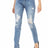 WD452 Damen Slim-Fit-Jeans mit coolen Destroyed-Elementen - Cipo and Baxx - D_slim_Skinny - Damen -
