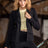 WJ204 Damen Jackenblazer in extravagantem Look - Cipo and Baxx - Damen Jacke - -