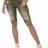 WK178 Damen Capri Shorts mit trendigen Cargotaschen - Cipo and Baxx - Damen Capri - Damen Short -